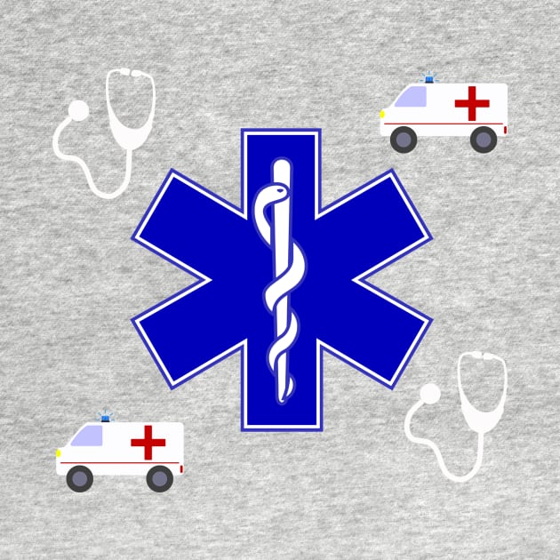 Paramedic and Emergency Rescue EMS and EMT Gifts by 3QuartersToday